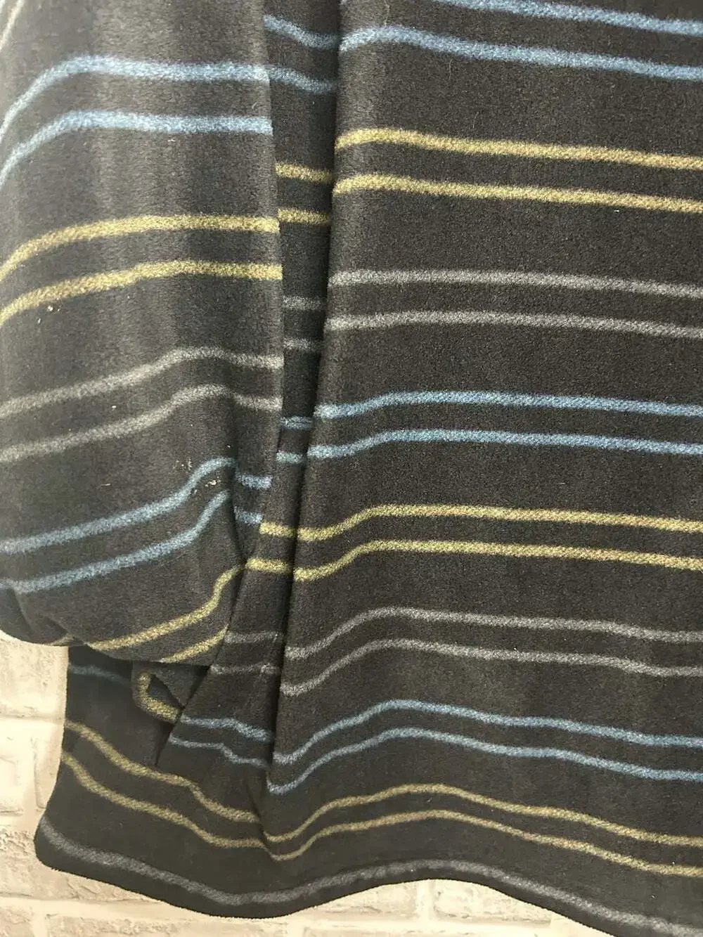 O'Neill Carson 1/4 Zip Striped Fleece Pullover - Picture 3 of 4